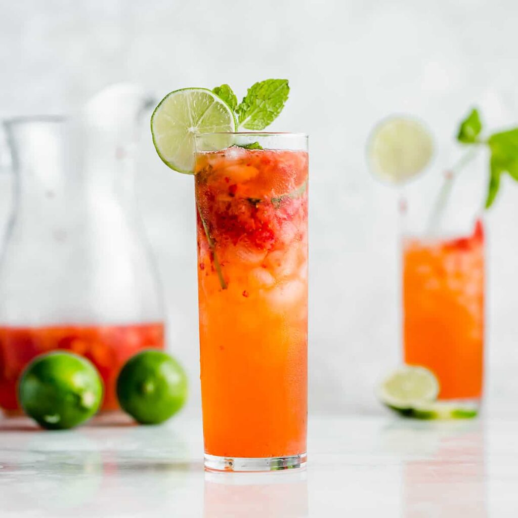 baby shower mocktails